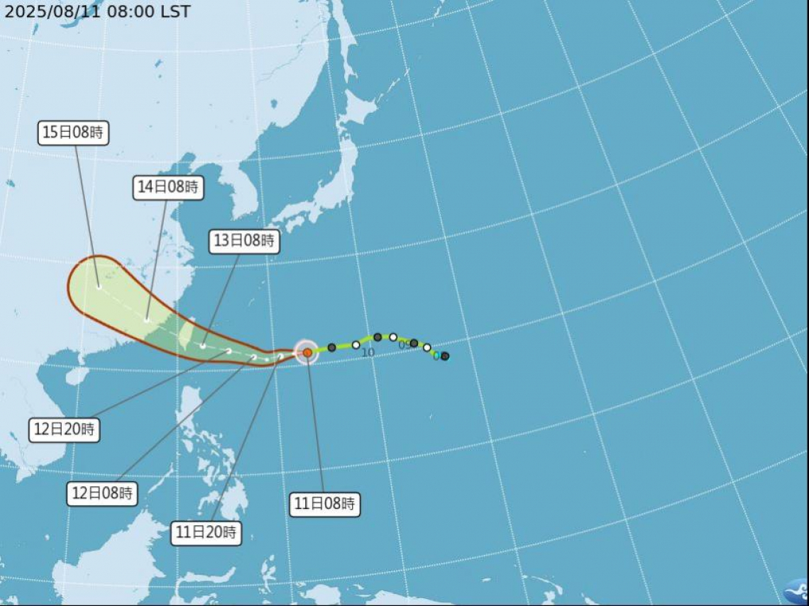 颱風假穩了？楊柳路徑南修變「穿心颱」！今晚轉中颱：最新預測、海陸警發布、暴風侵襲機率一次看